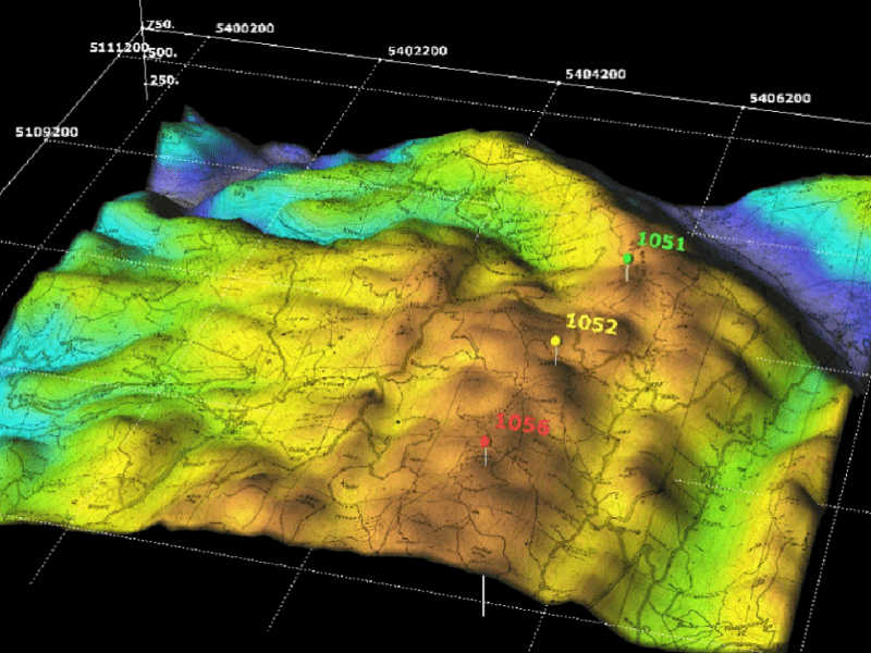Manfaat penginderaan jauh di bidang geologi untuk memetakan penampakan alam.