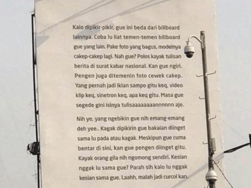 Strategi viral marketing yang pertama adalah mengggunakan ide yang out of the box.