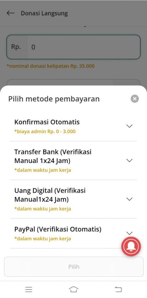 Tutorial Mudah Donasi Pohon di LindungiHutan, (4)