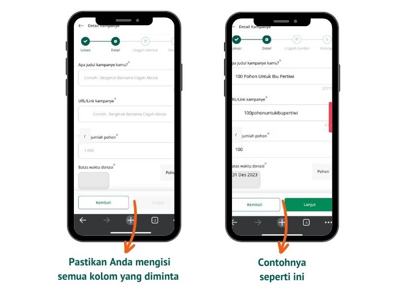 Tutorial membuat kampanye alam kadobumi