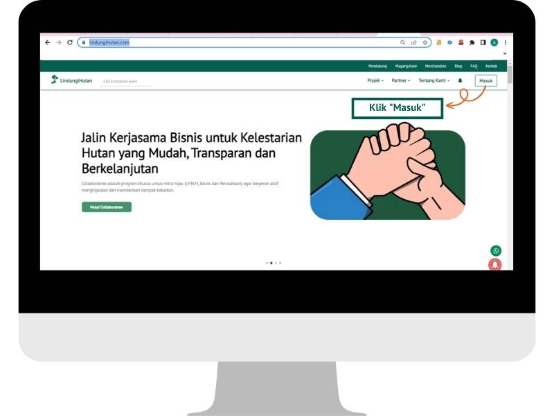 Tutorial Unduh Laporan Pertanggungjawaban LindungiHutan-D1