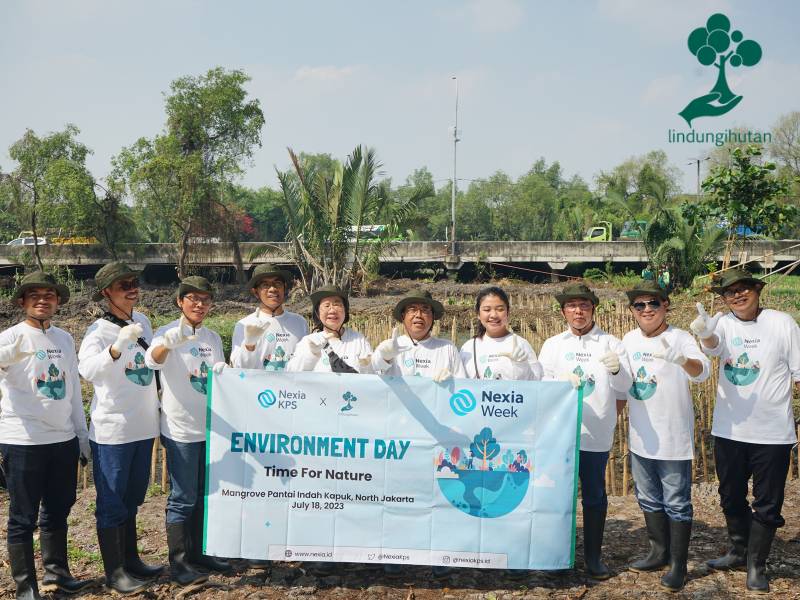 Nexia KPS tanam mangrove di PIK