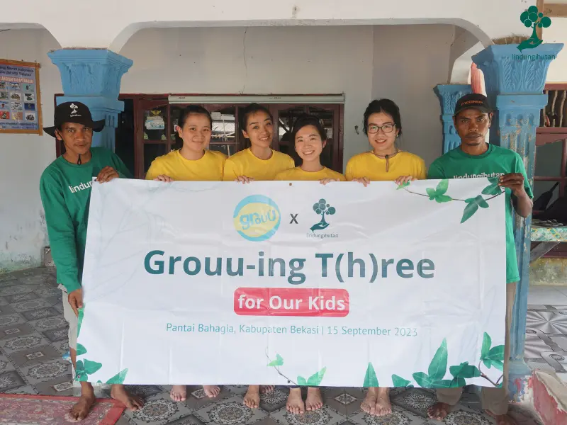 grouu tanam mangrove bersama petani