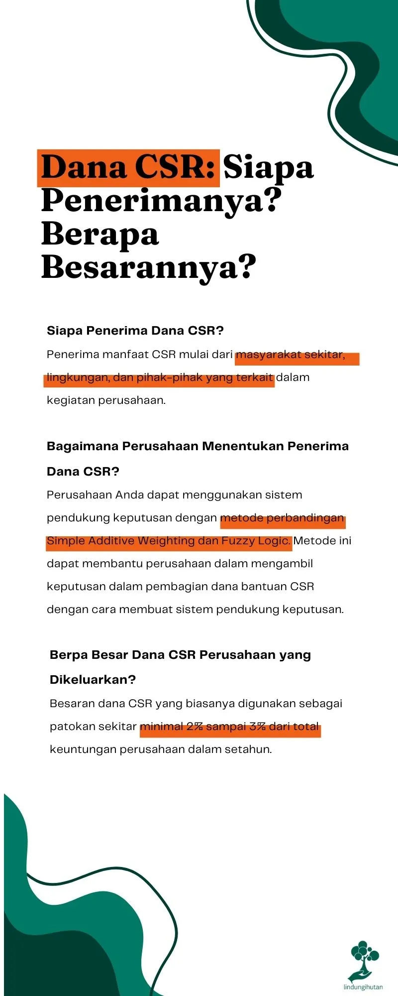 Apa Itu Dana CSR