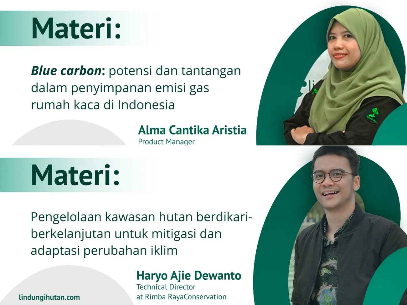 Webinar Online LindungHutan