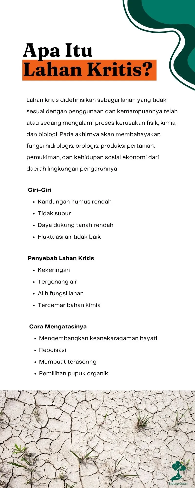 Lahan kritis adalah
