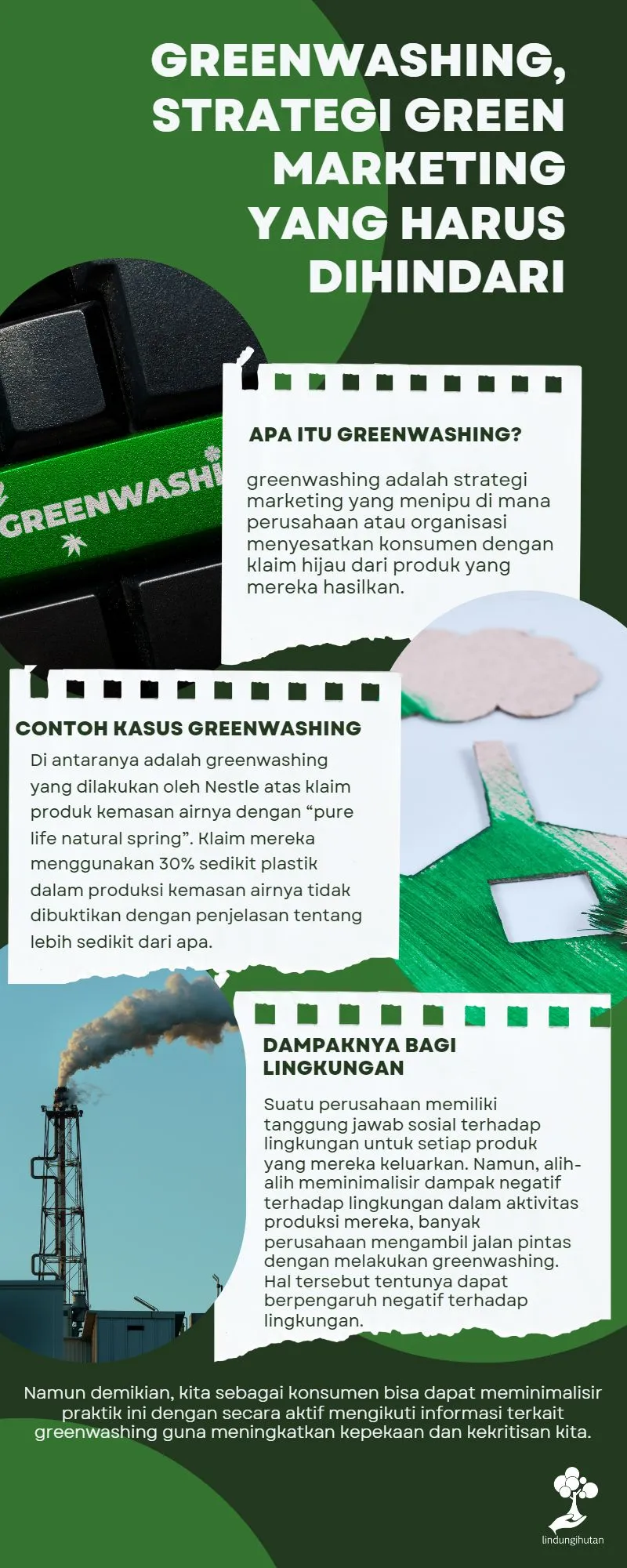 Infografis Greenwashing