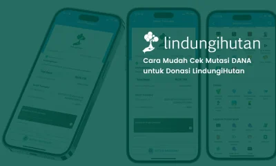 cek mutasi dana untuk donasi lindungihutan