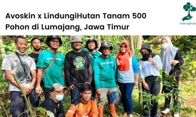 Avoskin dan LindungiHutan berkolaborasi untuk konservasi hutan di Lumajang, Jawa Timur.