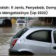 Pengertian banjir, jenis-jenis banjir dan cara mengatasinya.