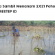 Bersepeda sambil menanam 2.021 pohon bersama Restep