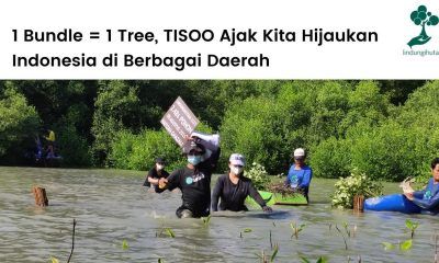 TISOO dan LindungiHutan berkolaborasi dengan skema 1 bundle produk terjual sama dengan menanam 1 pohon.