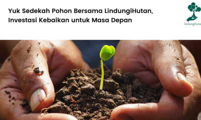 Ilustrasi sedekah pohon.