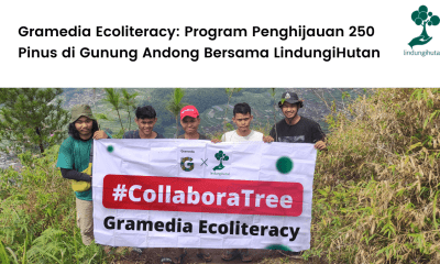 Program CSR Penghijauan Gramedia Ecoliteracy di Gunung Andong.
