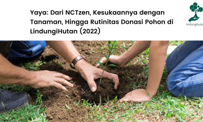 Rutinitas donasi pohon Yaya.