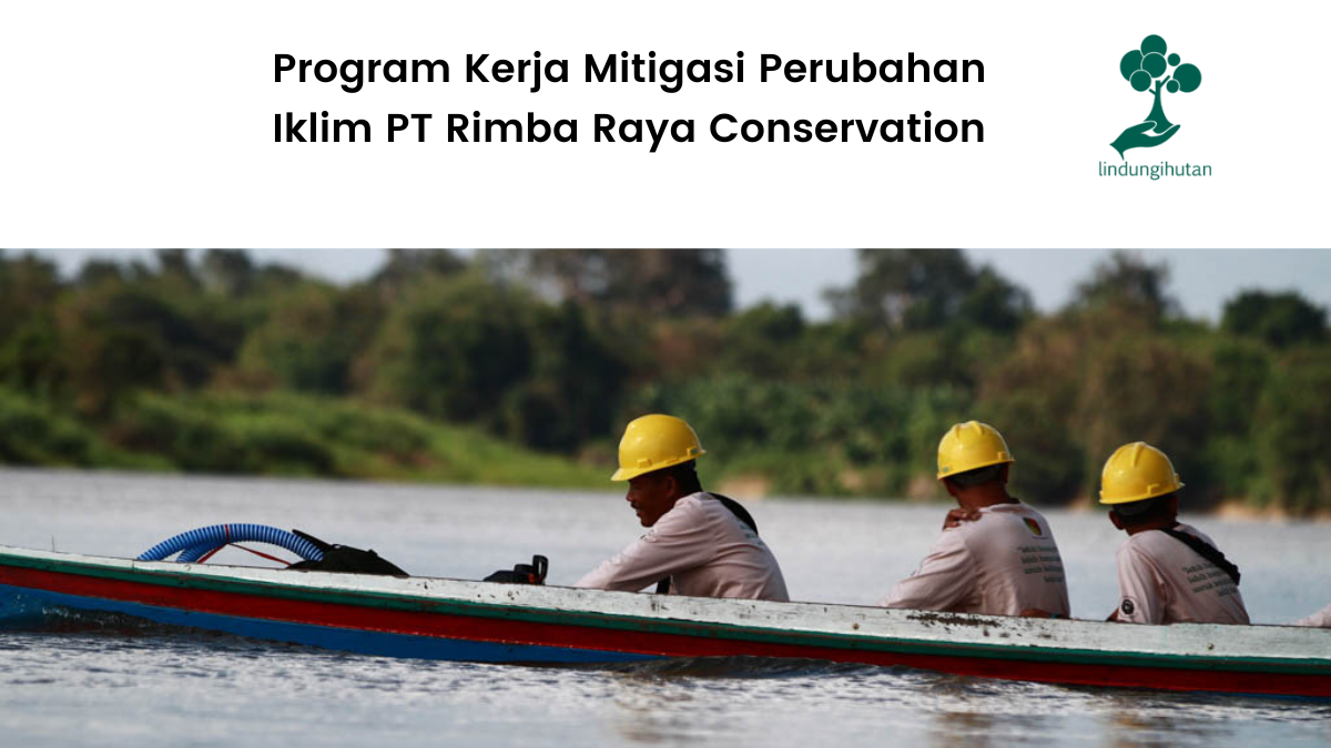 5 program kerja mitigasi perubahan iklim Rimba Raya, apa saja?