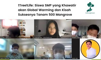 1TREE1LIFE Tanam 500 mangrove di PIK.