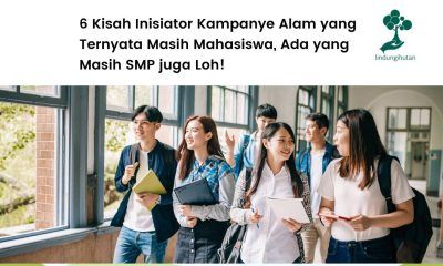 Insiasi kampanye alam oleh mahasiswa dan siswa.