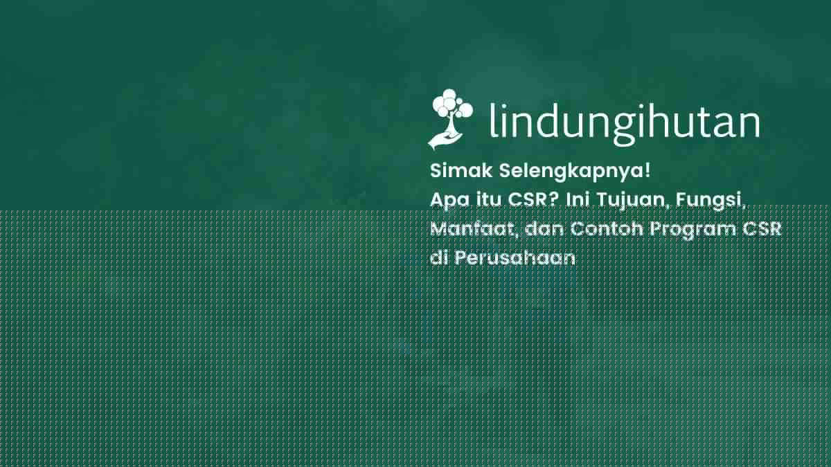 apa itu csr perusahaan