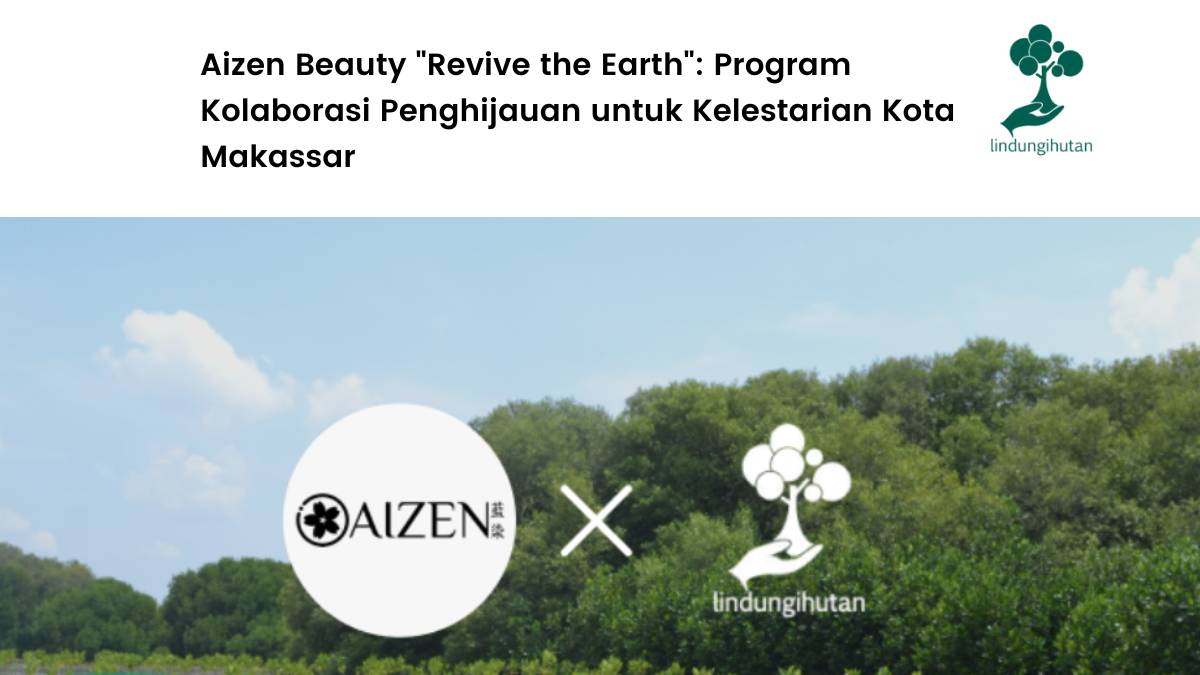 Aizen beauty hijaukan Pesisir Untia, Makassar.