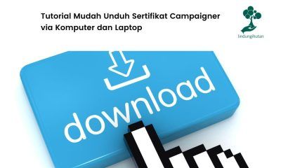 Tutorial unduh sertifikat campaigner di lindungihutan.