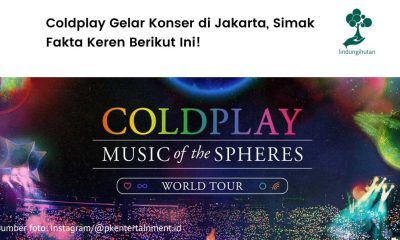 Konser Coldplay.