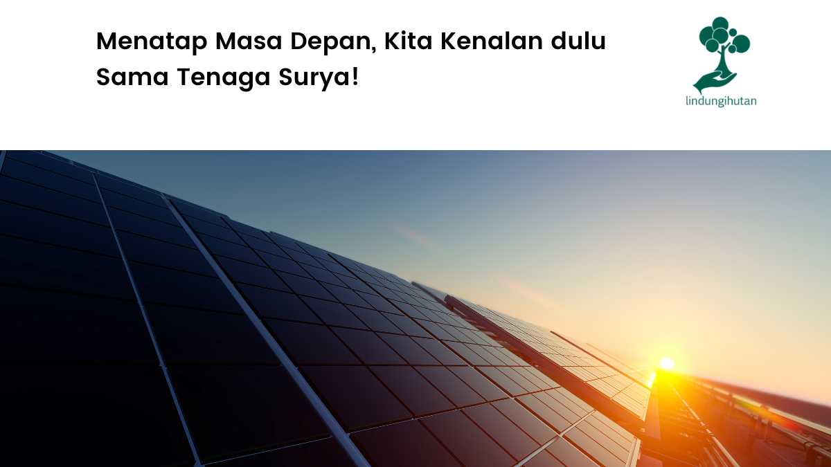 Pengertian energi bersih.