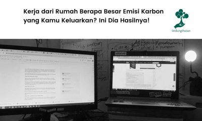 Jejak karbon kerja WFH