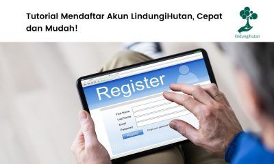 Tutorial mudah membuat akun LindungiHutan