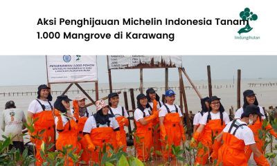 Aksi Penghijauan Michelin Indonesia di Karawang
