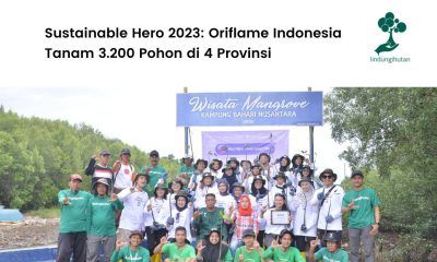 Aksi Penghijauan Oriflame Indonesia di 4 provinsi