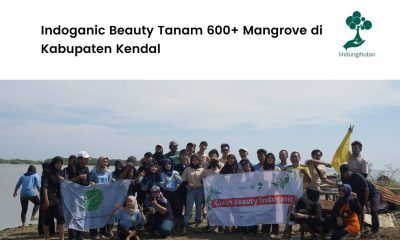 Aksi penghijauan Indoganic Beauty