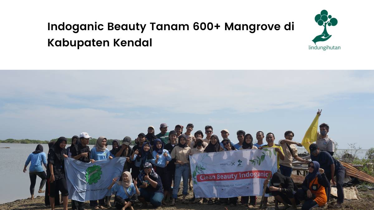 Aksi penghijauan Indoganic Beauty