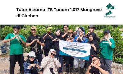 Tutor asrama ITB jalankan aksi penghijauan