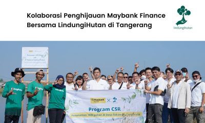Maybank Finance Tanam 1000 Mangrove di Tangerang