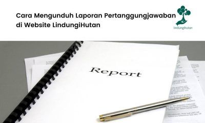 Tutorial Mengunduh Laporan Pertanggungjawaban LindungiHutan