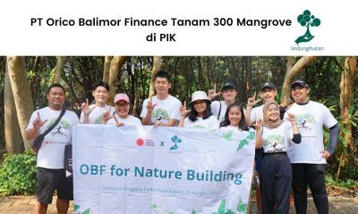 Kegiatan penghijauan PT Orico Balimor Finance