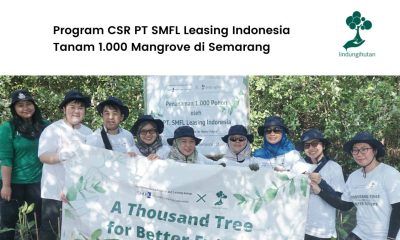 Program CSR PT SMFL Leasing Indonesia Tanam 1.000 Mangrove di Semarang