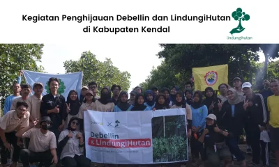 Kolaborasi penghijauan debellin dan lindungihutan