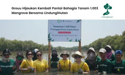 Program penghijauan Grouu di bekasi