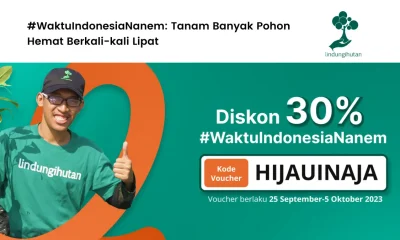 promo voucher donasi pohon LindungiHutan