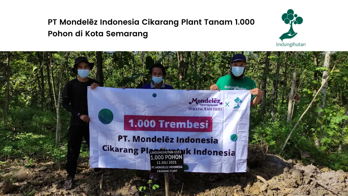 program penghijauan PT Mondelēz Indonesia