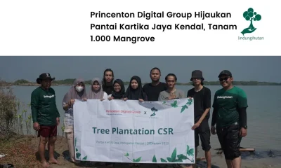 Aksi Penghijauan Princeton Digital Group