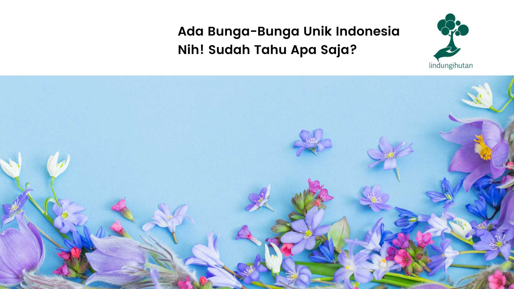 Bunga unik di Indonesia