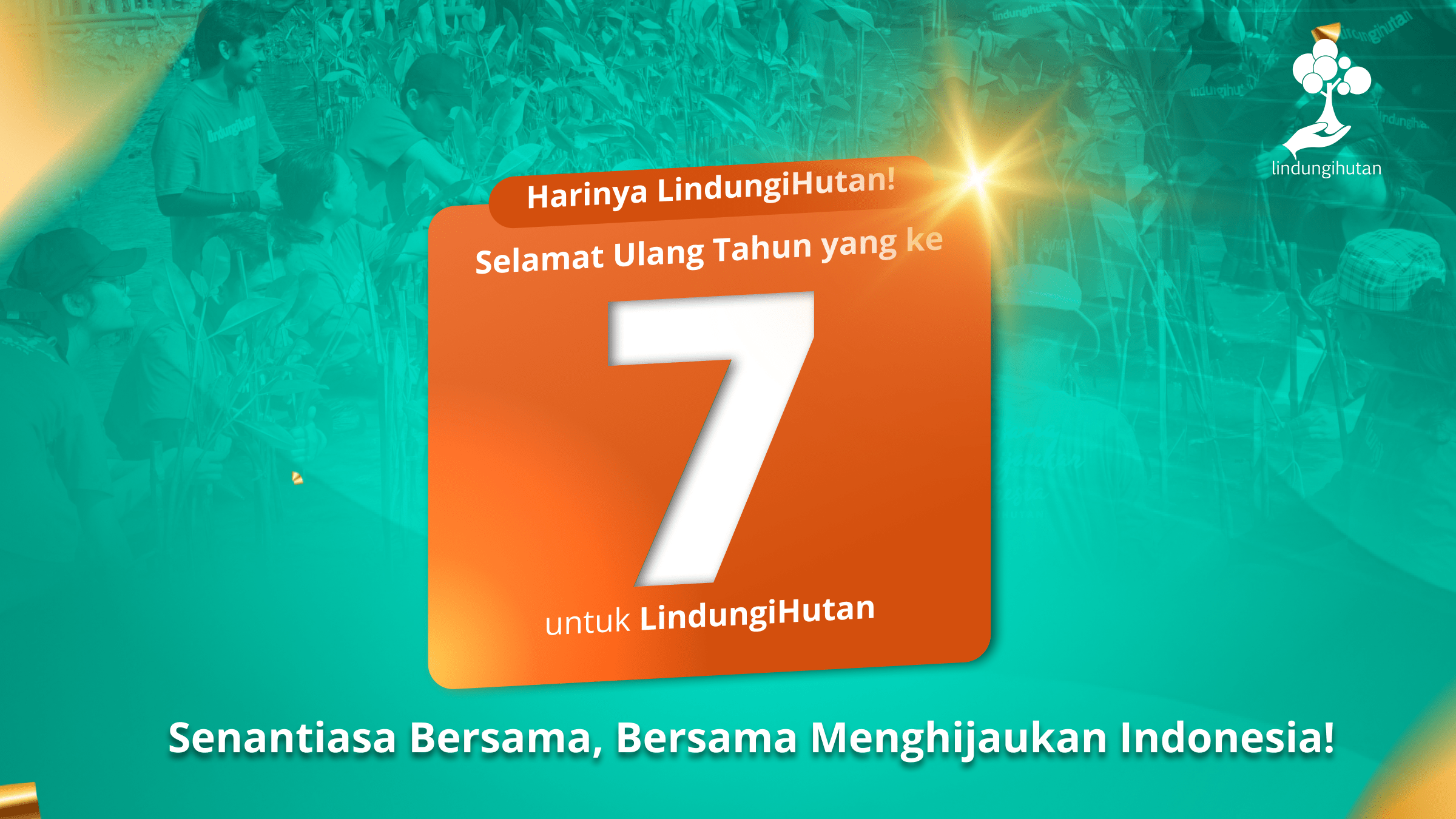 7 tahun lindungihutan