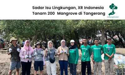 XR Indonesia tanam mangrove