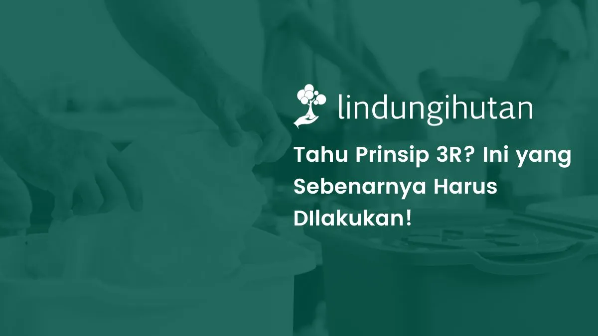 3r dari prinsip pengolahan sampah adalah