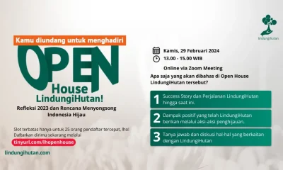 Open house LindungiHutan