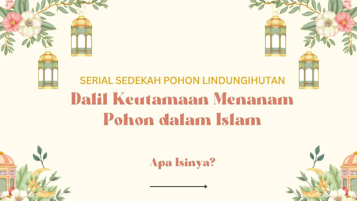 Menanam pohon dalam islam