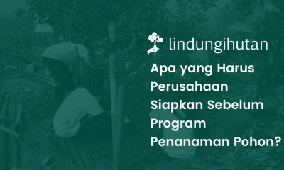 Gerakan menanam pohon bagi perusahaan